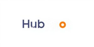 Vibrant HubSpot logo SVG on a clean background.